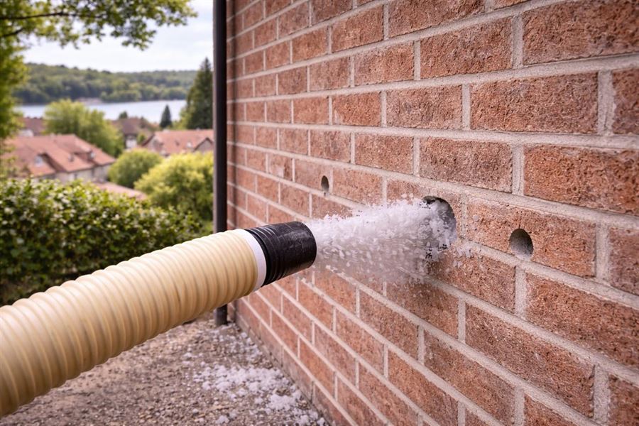 Hulmursisolering i Holte: En effektiv måde at reducere varmetab og forbedre komforten